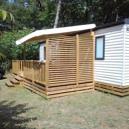 Mobil Home Neuf 6 Places Climatise Camiers Buitenkant foto