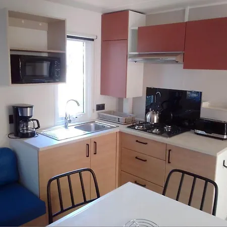 Mobil Home Neuf 6 Places Climatise Camiers Buitenkant foto